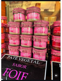 Paté vegetal sabor Foie 100% Artesano