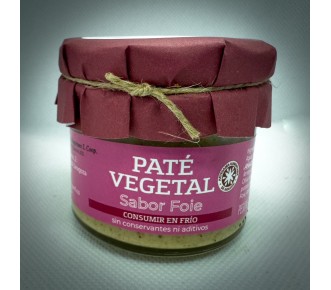 Paté vegetal sabor Foie apto para vegetarianos