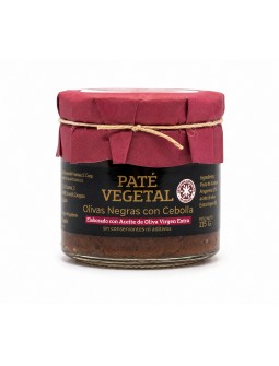Pat&eacute; vegetal de Olivas de Arag&oacute;n con Cebolla 100% Artesano