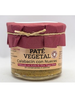 Pat&eacute;  vegetal de Calabac&iacute;n con Nueces 100% Artesano