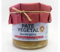 Paté vegetal de  Berenjena apto para vegetarianos