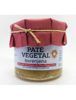 Pat&eacute; vegetal de  Berenjena 100% Artesano