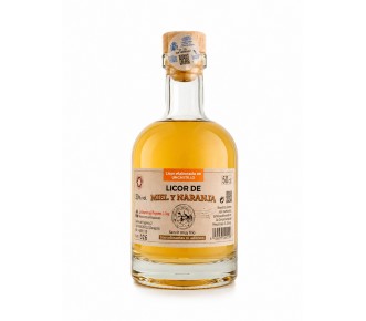 Licor de Miel y Naranja Vegetal 100%