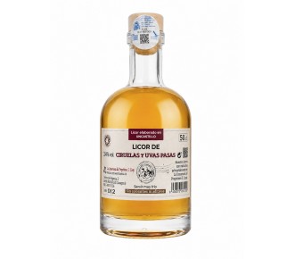 Licor de Ciruela y Uvas Pasas Vegetal 100%